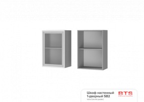 ШКАФ НАСТЕННЫЙ 1-ДВЕРНЫЙ 5В2 (500Х720Х310) КГ Крафт в Когалыме - kogalym.ok-mebel.com | фото